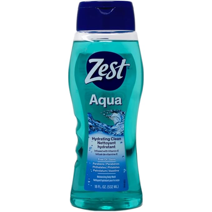 Zest Body Wash - Aqua - 18 oz